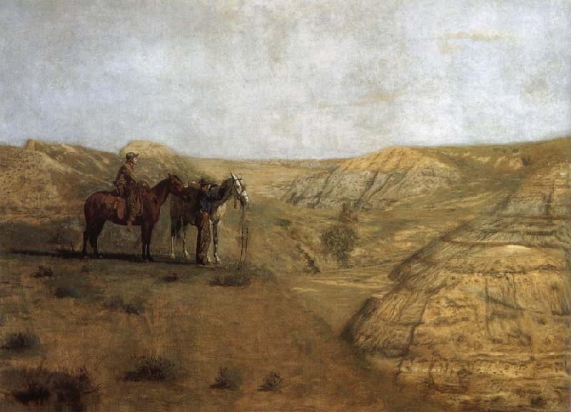 Thomas Eakins Rancher at the desolate field oil painting image
